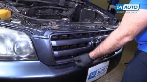 How to Replace Grille 00-07 Toyota Highlander