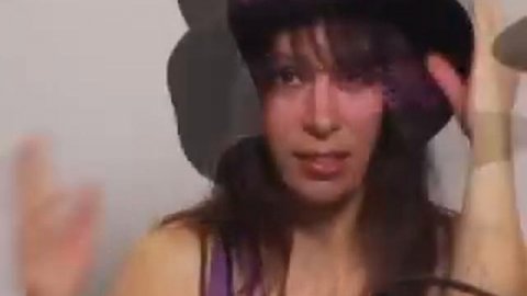 Roxy Petrucci drummer for Vixen - Crazy Hi Hat!