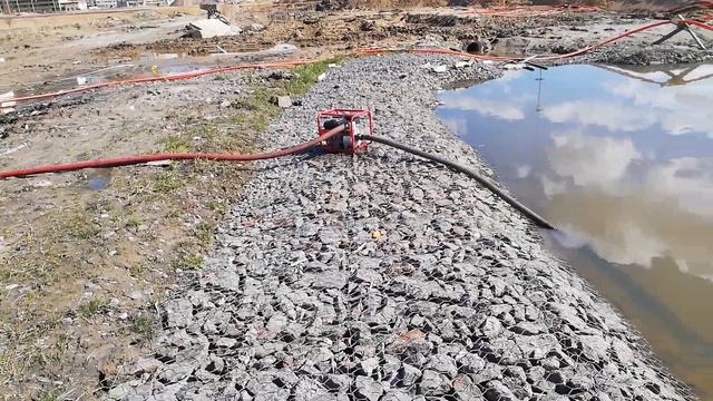 Отзыв бензиновой мотопомпы Fubaq 6,5 hp смотреть онлайн