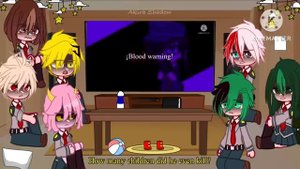 Mha react to Afton Familly // William Afton & Mrs. Afton // 4/4 // Fnaf/Mha // Merry Christmas!