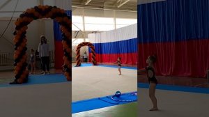Художественная гимнастика 5 лет Махонина Арина