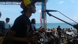 Dhevy GERANIUM Kopi Lambada (Ska Cover) Live@ Pantai Dampar Lumajang 2018