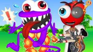 🌈РАДУЖНЫЕ ДРУЗЬЯ vs ⚡БЭТМЕН 3: РЭД ОБЕЗУМЕЛ😡 (Poppy Playtime Rainbow Friends 3D Анимации на Русско