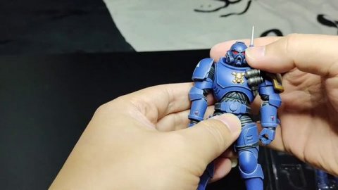 1/18 Warhammer 40K Vanguard Space Marines Ultramarines Infiltrators