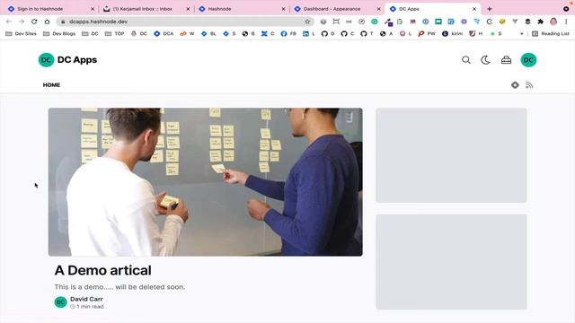 How to setup a Hashnode Blog