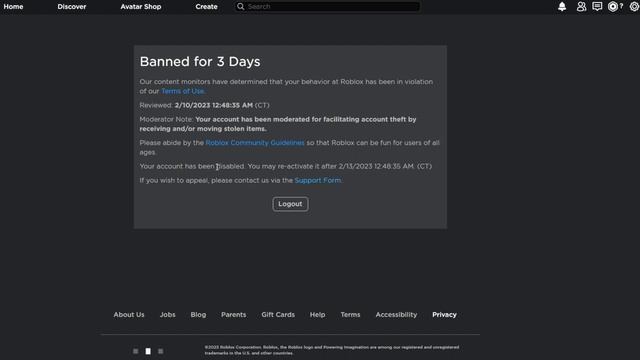 My Roblox Account Got Banned... смотреть онлайн
