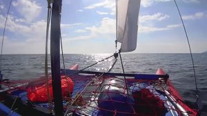 Парусный катамаран Yarkat в Крыму. 2019