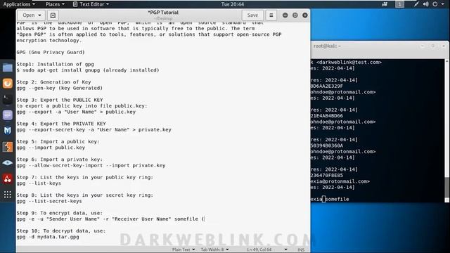 How to Encrypt and Decrypt PGP Message in Linux ? смотреть онлайн