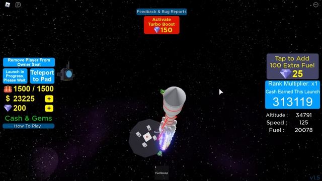 Rocket Ini Membawa Kita Sampai Finish (3-2-1 Blast Off Simulator) - Roblox Indonesia смотреть онлайн