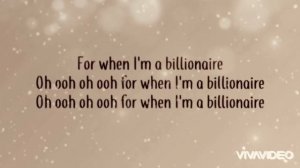 Billionaire (Lyrics) ||  Travie McCoy feat. Bruno Mars