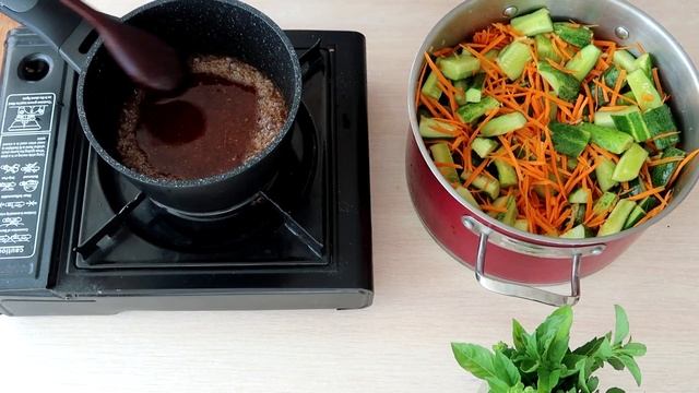 Огурцы по корейски на зиму Очень вкусная закуска
