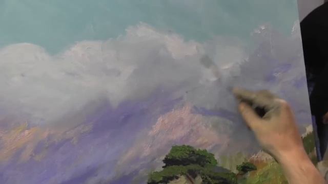 Художник Игорь Сахаров, мастер-класс маслянной живописи смотреть онлайн