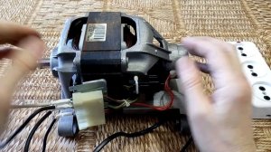 Как подключить мотор от стиральной машины автомат к 220 v? Как реверсировать вращение? Пошагово.