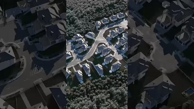 3D визуализация коттеджного поселка в Абрау-Дюрсо