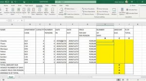 COMPUTER PRACTICE N5 EXCEL EXAMINATION 2020