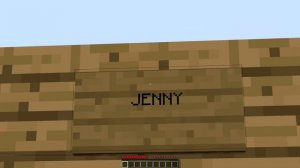 Jenny Mod in Minecraft - LOVE IN MINECRAFT - Jenny Mod Download! #jenny | part 1