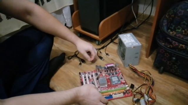 Поиск причины не включающегося пк на 775 сокете и его ремонт в домашних условиях смотреть онлайн