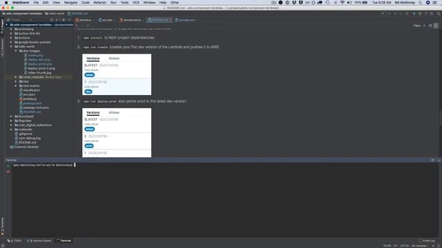 AWS Lambda - using aliases and versions when deploying Lambda functions ...