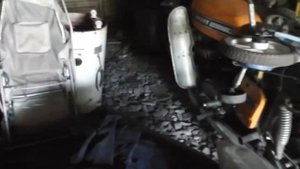 Заброшенный гараж капсула времени