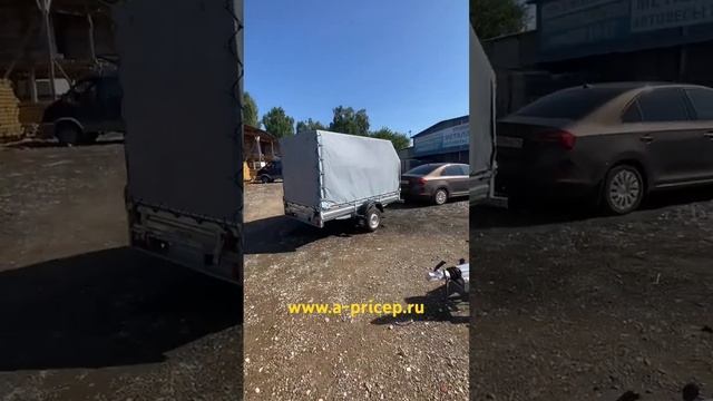 Легковой прицеп МЗСА 817705 Казань Чебоксары Уфа Наб Челны АРИВА ? Установка фаркопа #мзса #прицеп