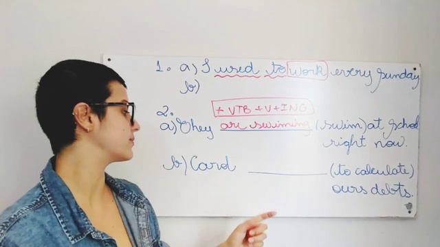 Revisão - Used to and Present Continuous смотреть онлайн