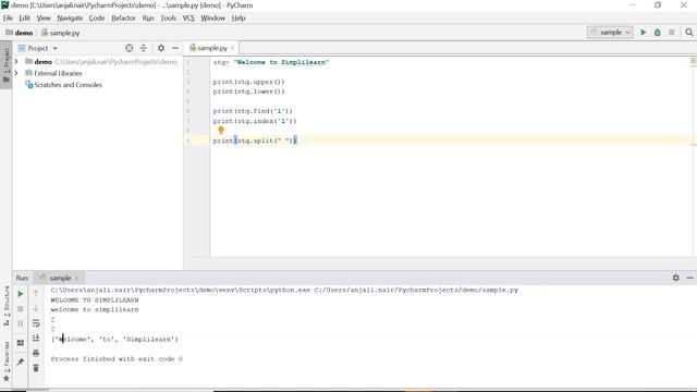 Python Strings | Strings In Python | Python Tutorial | Python Programming | Simplilearn