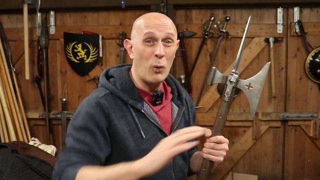 Why were MEDIEVAL Pollaxes & Halberds BLUNT? смотреть онлайн