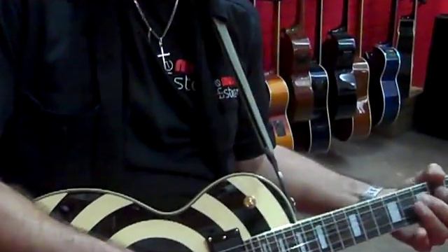 Epiphone Les Pual Custom Zakk Wylde смотреть онлайн