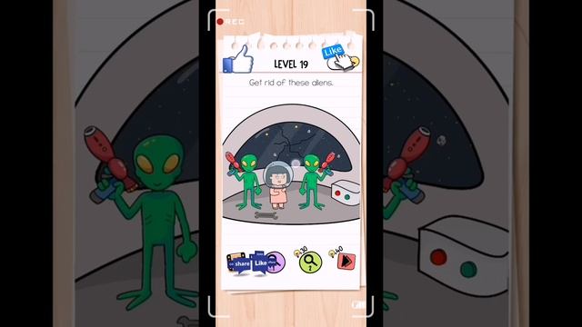 Brain test 2 bad luck betty level 19 solution or walkthrough