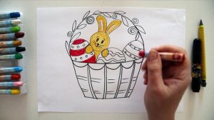 #какнарисовать #ПАСХА #ЗАЯЦ Уроки рисования для детей #howtodraw #easterbunny #drawforchildren