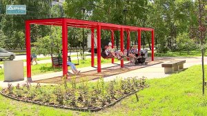 Сквер на проспекте Кораблестроителей