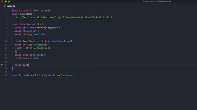 ? Chromie is an open source, type-safe client for Headless Chrome смотреть онлайн