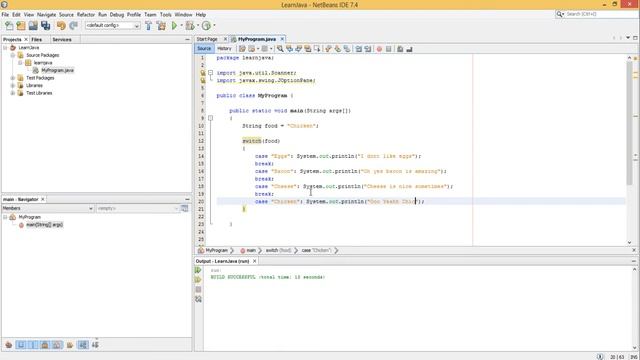 Java Basics | Using Switch Statement смотреть онлайн