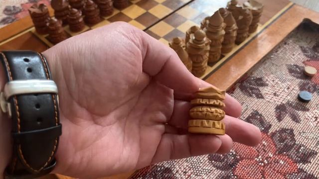 Шахматы резные ручная работа
