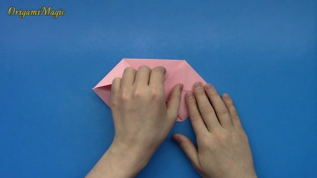 Как сделать Свинью из бумаги | Оригами Поросенок без клея | Бумажные Животные своими руками