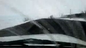 Еду домой.Суровая трасса Асекеево-Баландино.(Oренбургская область).