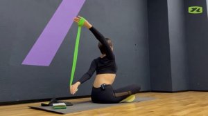 Комплекс упражнений с эластичными лентами для пилатеса, йоги и фитнеса от Fitrule