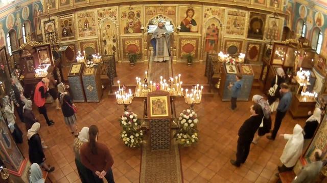 2019.10.14. Protection of the Theotokos. Liturgy. Покров Богородицы. Литургия смотреть онлайн
