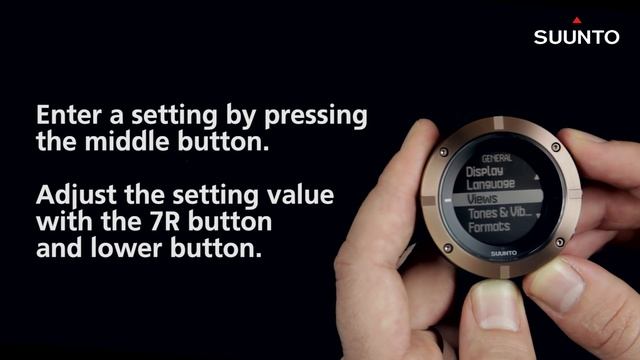 Suunto Kailash - How to adjust settings смотреть онлайн