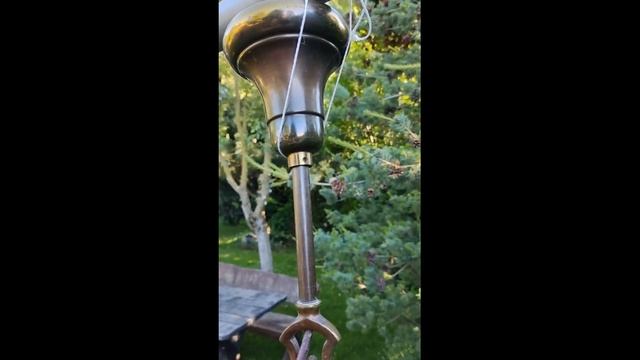 Винтажная Люстра Латунь 8 рожков, 70-е гг ХХ века, Европа. смотреть онлайн