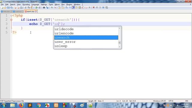 How to Live Search Using Php MySql Ajax - Ajax Tutorial