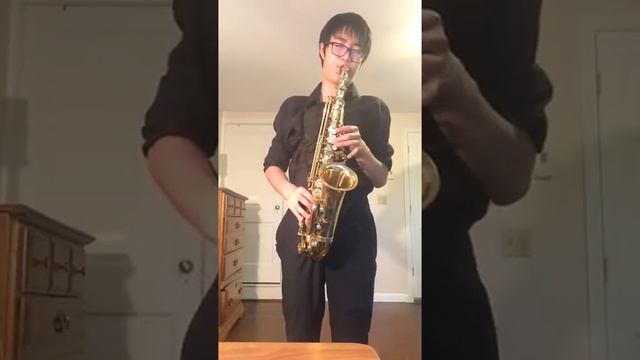 Paganini Caprice 24 alto sax