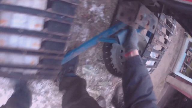 Самодельные гусеницы! Установка на мотоблок ! Смотреть до конца! смотреть онлайн