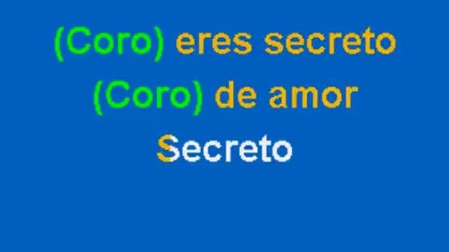 Karaoke secreto de amor - joan sebastian смотреть онлайн
