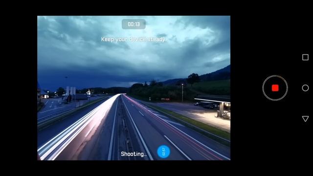 Huawei P30 Pro Traffic & Light Trails at Night - another cool feature смотреть онлайн