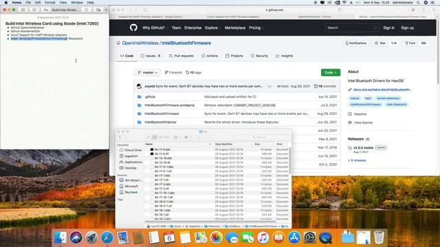 How to build Kernel Extension Intel® Wireless Adapter 7260 using Xcode by OpenIntelWireless смотреть онлайн
