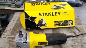Обзор болгарки  STANLEY STGS7115