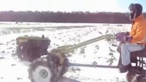 Мотоблок Зимняя Обкатка