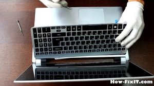 How to replace keyboard on Acer Aspire V5-531, V5-571 laptop