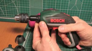 апгрейд: Bosch IXO (1-2-3-4-5-6) + переходник (B10 - Ø 10 мм) + ключевой патрон ПС-6